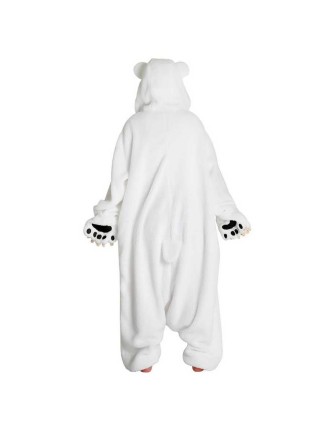 Value Edition Ours blanc / polaire - Costume Kigurumi adulte - onesie