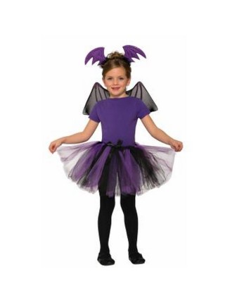 Value Edition Kit de chauve-souris enfants- ailes, tutu et bandeau