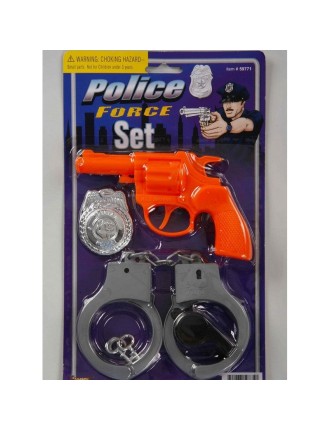 Value Edition Set de police - Pistolet, menottes