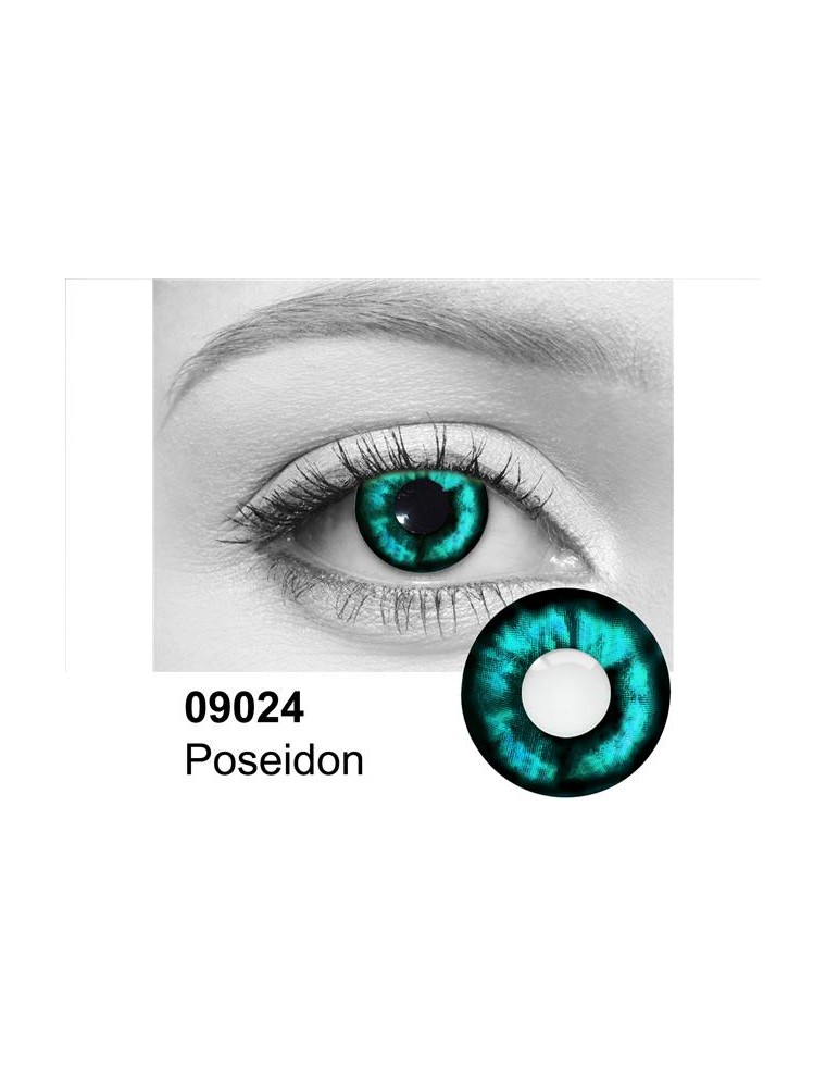 Value Edition Lentilles de contact Poséidon Turquoise 09.024