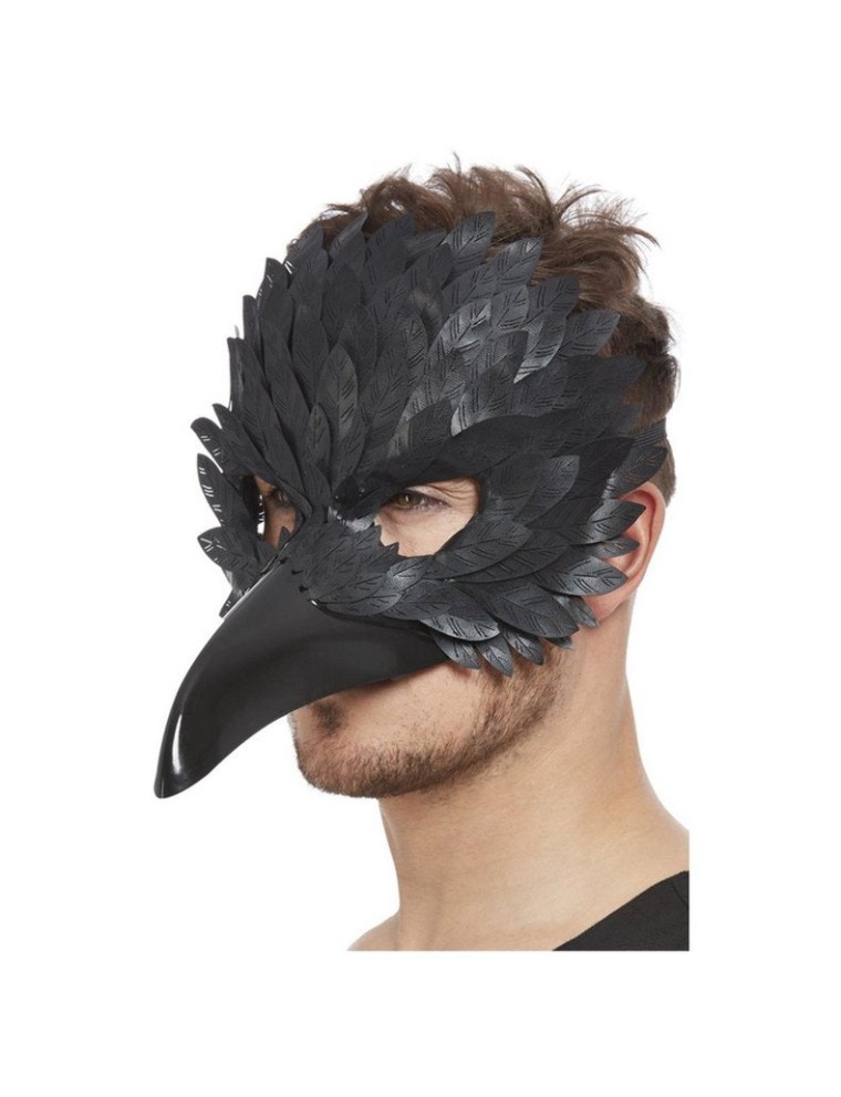 Value Edition Masque de corbeau noir