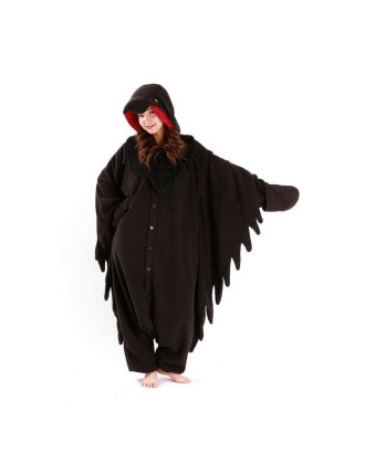 Value Edition Kigurumi Corbeau – Costume onesie adulte