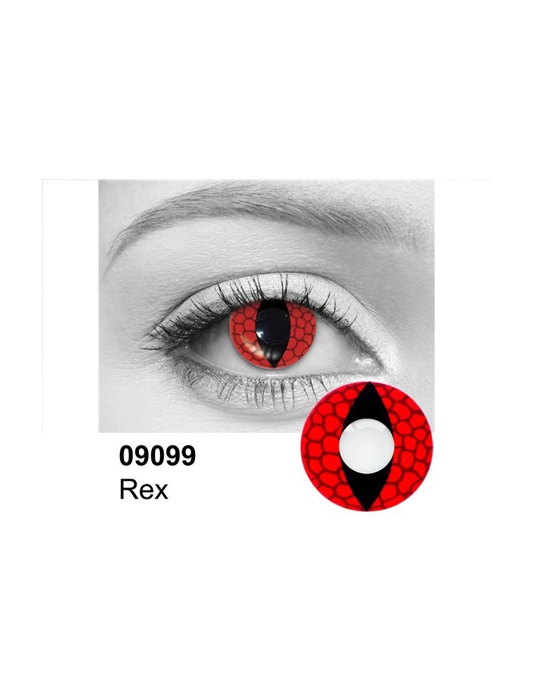 Value Edition Rex Lentilles de Contact 09099 - Rouge