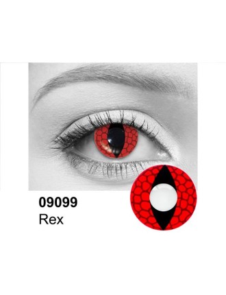 Value Edition Rex Lentilles de Contact 09099 - Rouge