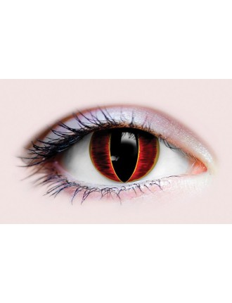 Value Edition Sauron cosplay LENTILLES DE CONTACT - Orange/Jaune