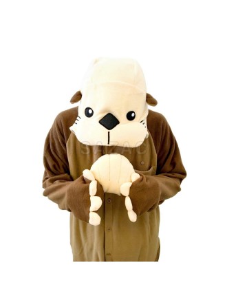 Value Edition Kigurumi Loutre de Mer – Costume onesie adulte