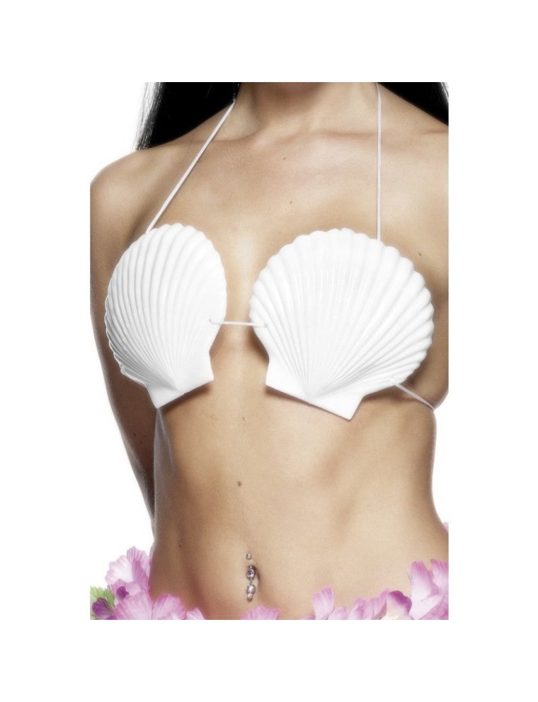 Value Edition Soutien-gorge blanc de coquillages