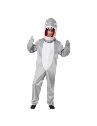 Value Edition Costume de requin gris - Adulte