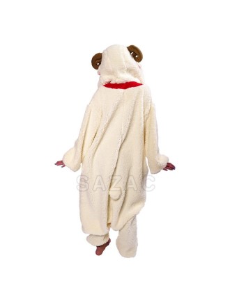 Value Edition Kigurumi Mouton - Costume onesie adulte