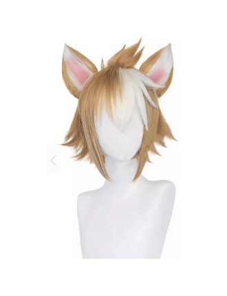 Value Edition Perruque cosplay Impact courte avec oreilles