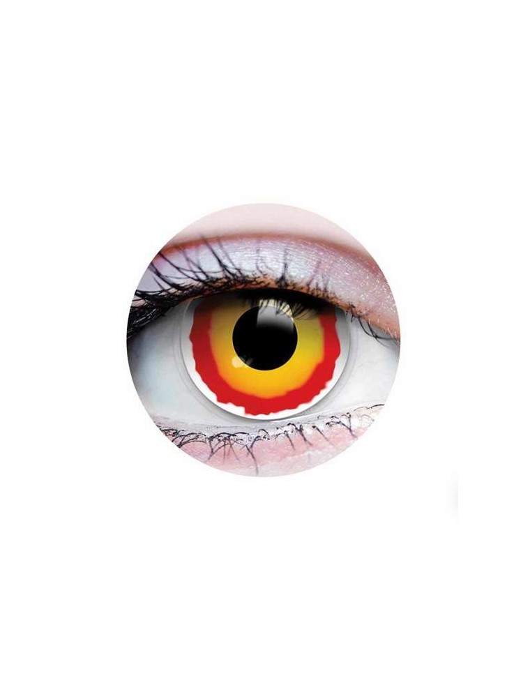 Value Edition Lentilles de contact Sith Cosplay - Rouge et Jaune