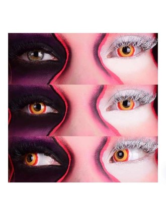 Value Edition Lentilles de contact Sith Cosplay - Rouge et Jaune