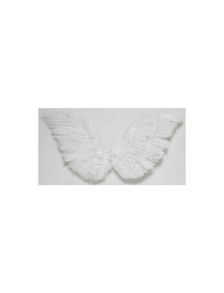 Value Edition Petites ailes d'ange en plumes - Blanches