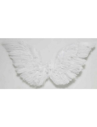 Value Edition Petites ailes d'ange en plumes - Blanches