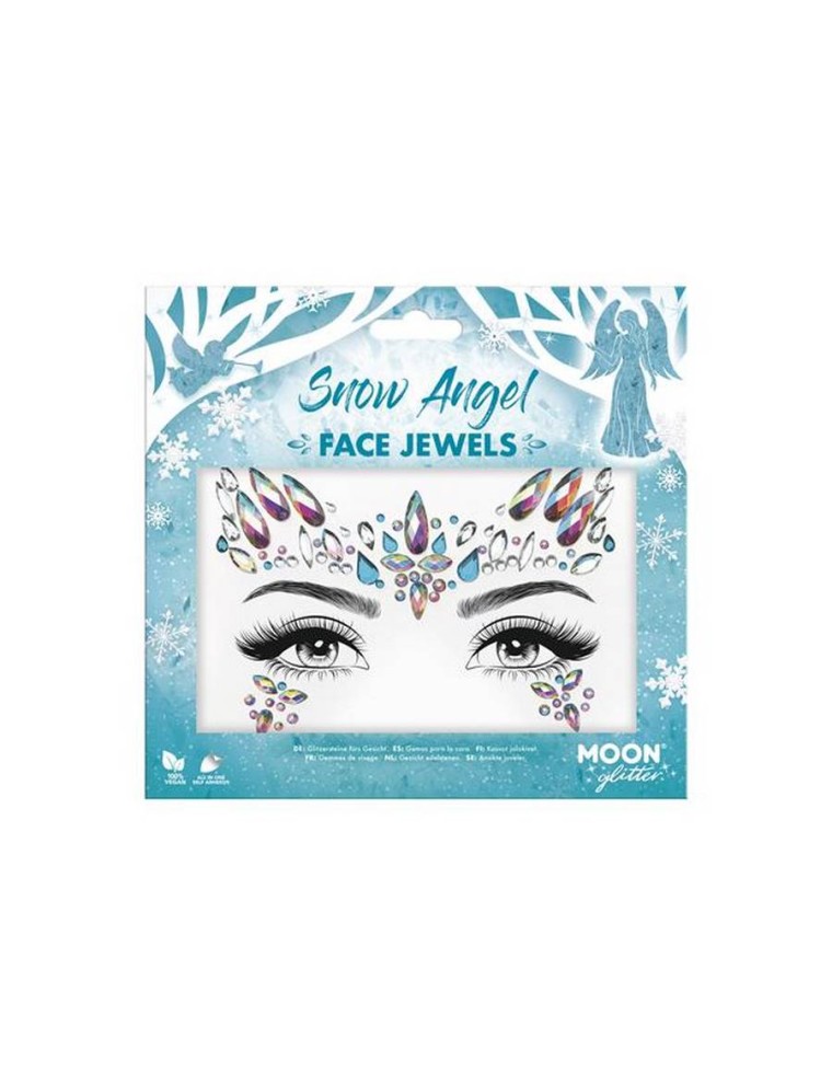 Value Edition Ange des neiges bijoux autocollants visage