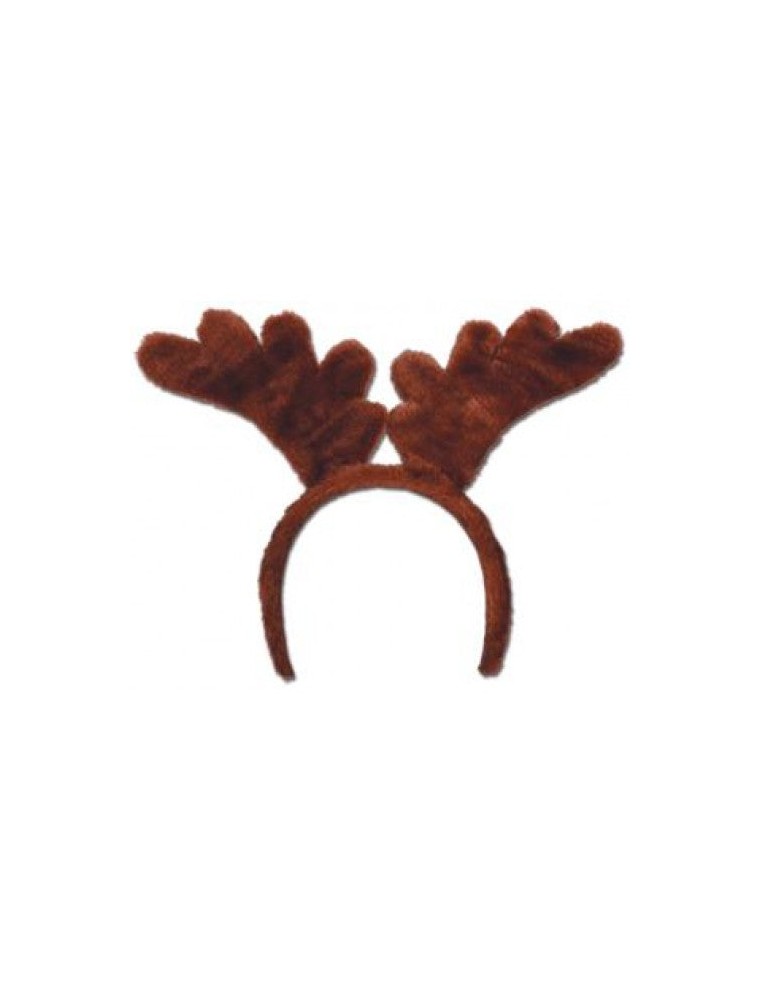 Value Edition Antlers de renne doux au toucher - Marron