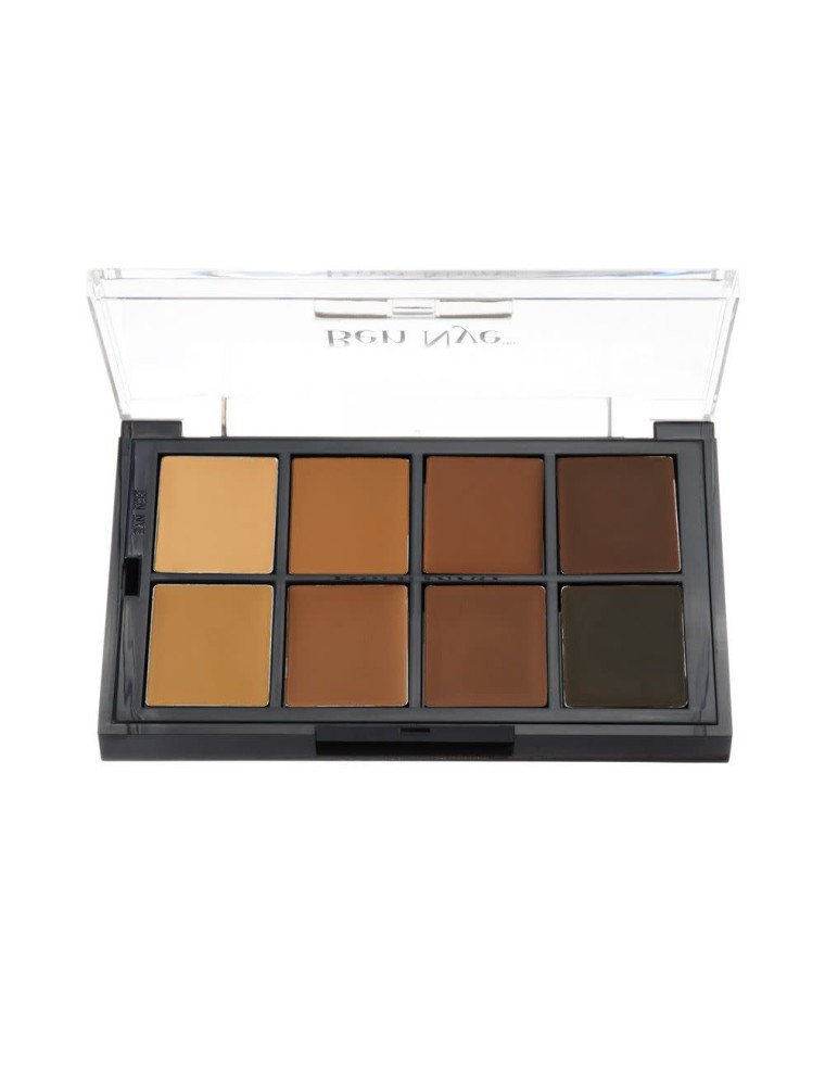 Value Edition BEN NYE Matte Brun HD Palette de fond de teint crème 8 couleurs