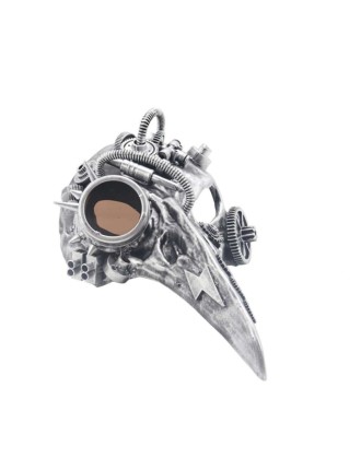 Value Edition Masque Steampunk de vautour - argent