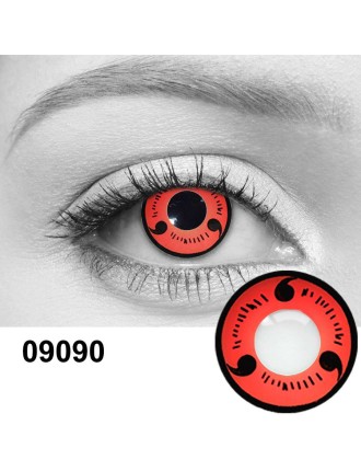 Value Edition 3 Magatama Lentilles Cosplay Rouge