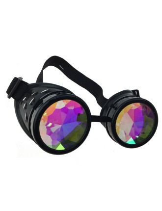 Value Edition Lunettes Steampunk Noires kaleidoscopes