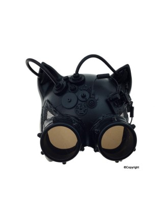 Value Edition Masque Steampunk Catwoman avec Lunettes