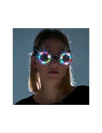 Value Edition Lunettes Steampunk avec lumières LED