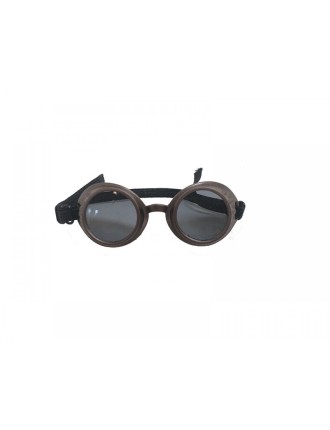 Value Edition Lunettes de poupée Miniature Steampunk  - Marron