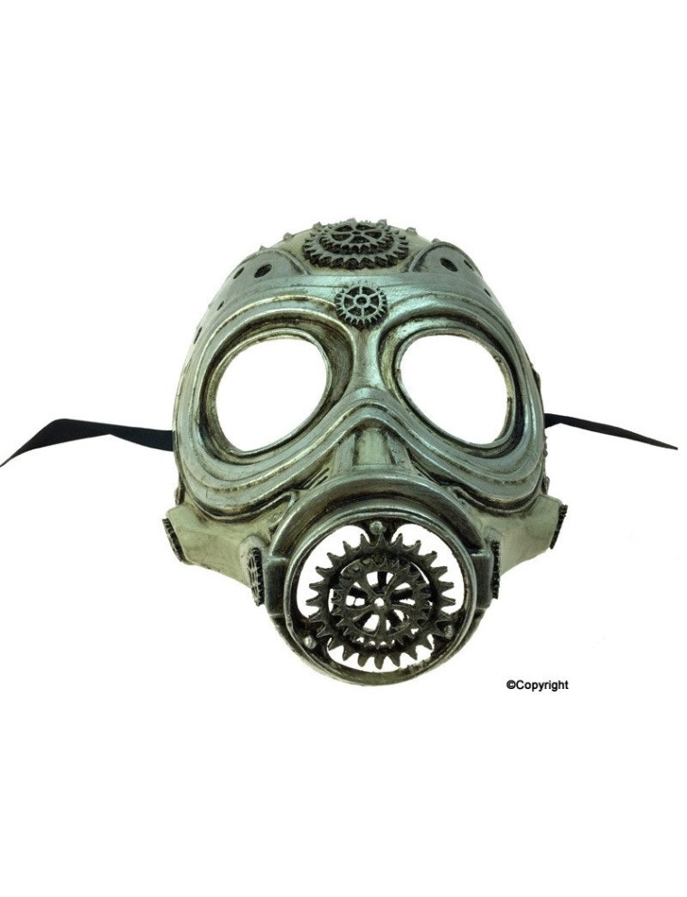 Value Edition Masque à gaz Steampunk-Argent