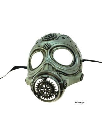 Value Edition Masque à gaz Steampunk-Argent