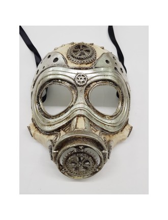 Value Edition Masque à gaz Steampunk-Argent