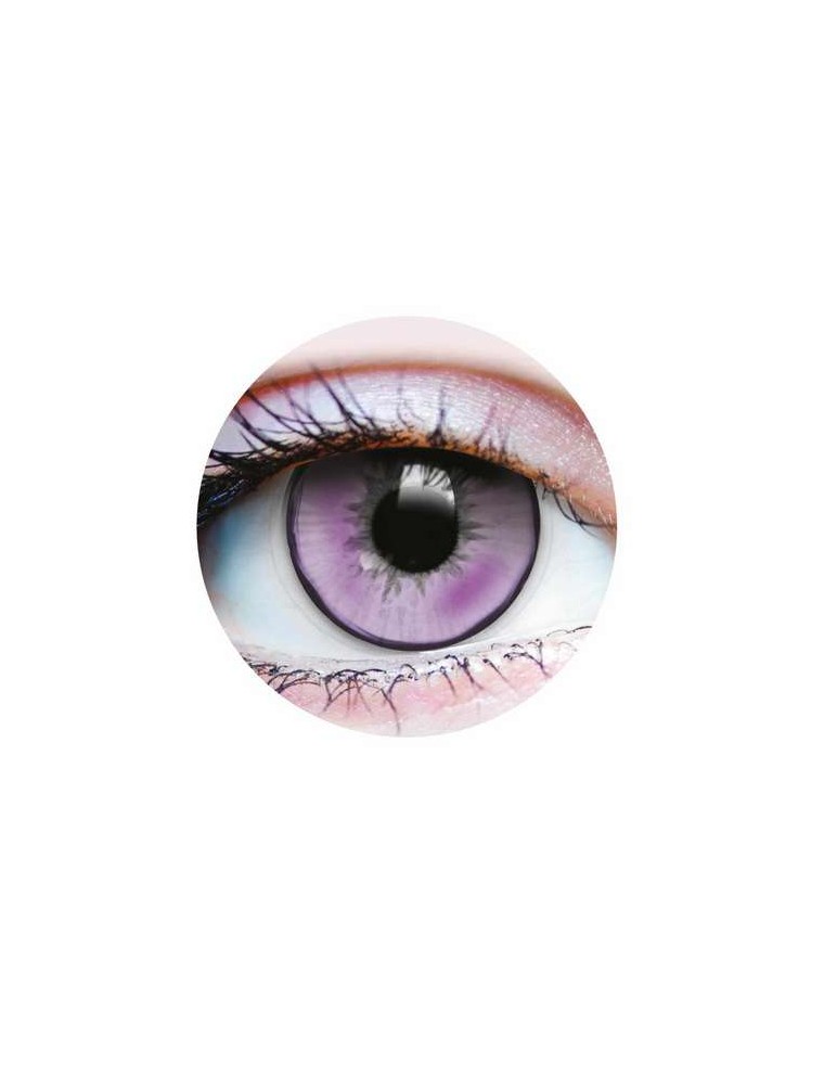 Value Edition Lentilles de contact succube cosplay - violet/noir