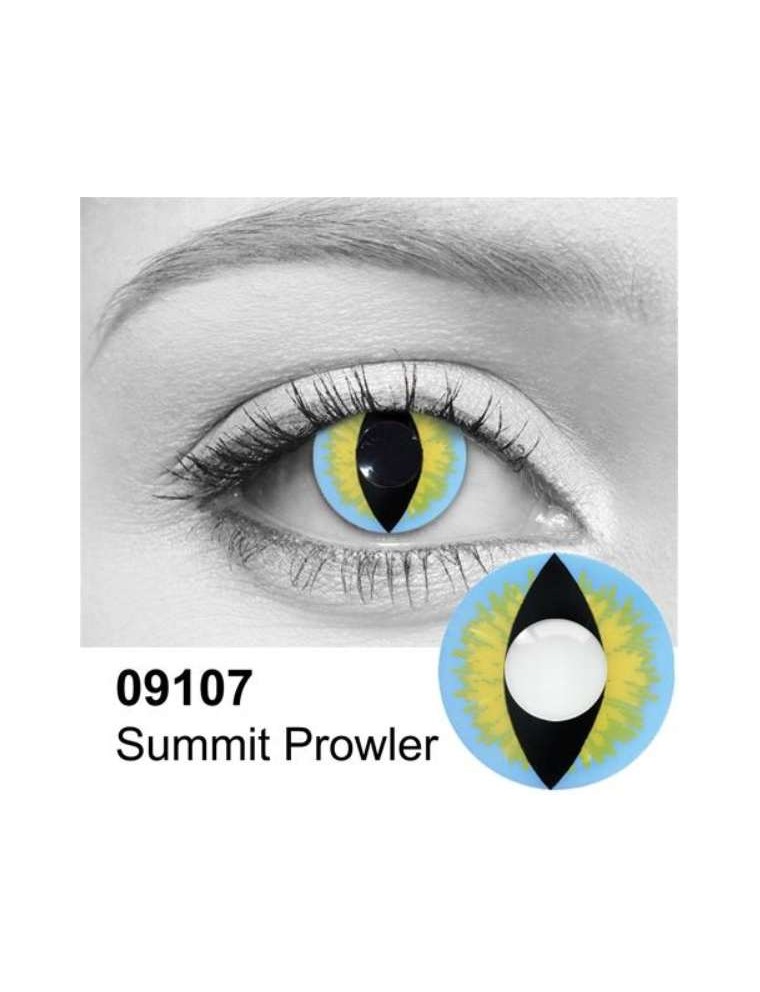 Value Edition Lentilles de contact Summit Prowler - bleu et jaune