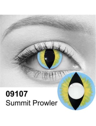 Value Edition Lentilles de contact Summit Prowler - bleu et jaune