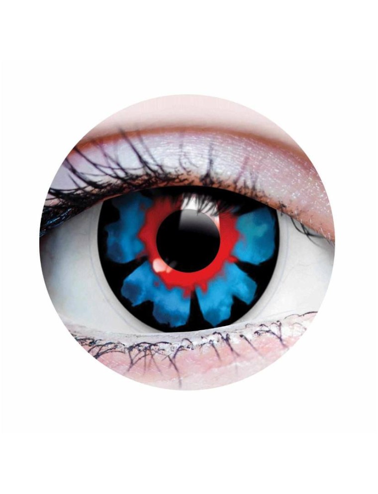 Value Edition Lentilles de contact Supernatural-Bleu et Rouge