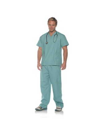 Value Edition Costume Médical - uniforme Docteur Scrubs adulte