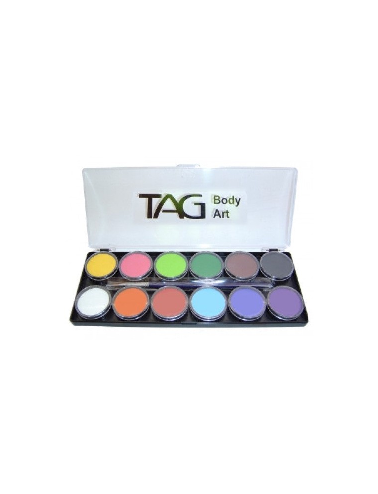 Value Edition TAG Palette de peinture visage et corps Regular 12X10g Regular