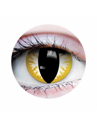 Value Edition Lentilles De Contact Thriller - Blanches, Jaunes Et Noires