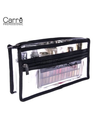 Value Edition Trousse de maquillage en vinyle/PVC transparent