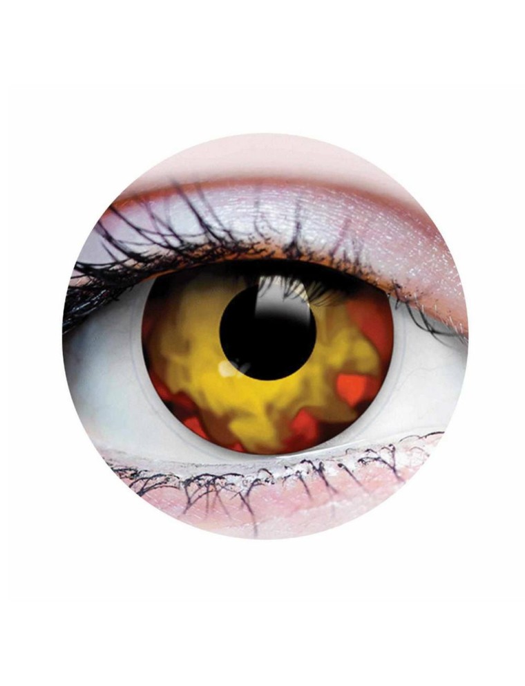 Value Edition Lentilles de Contact Walking Dead - Jaune et Rouge