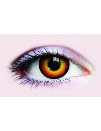 Value Edition LENTILLES DE CONTACT Loup-garou II - Rouge/Jaune