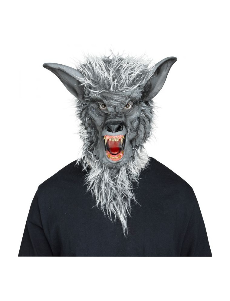 Value Edition Masque de Loup-Garou - Crocs Féroces Gris