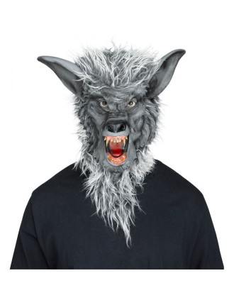 Value Edition Masque de Loup-Garou - Crocs Féroces Gris