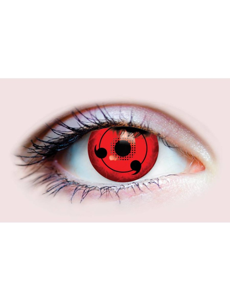 Value Edition LENTILLES DE Contact Roue Magatama Rouge Cosplay