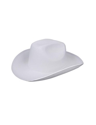 Value Edition Chapeau de cowboy blanc