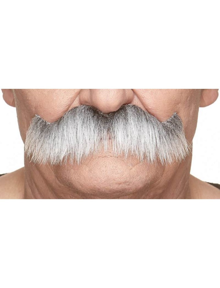 Value Edition Moustache Blanc/Gris 014-MB 13 cm X 4,5 cm