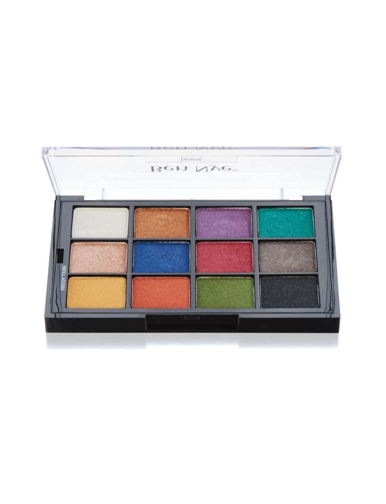 Value Edition BEN NYE Modern Brights Pressed Eye shadows Palette 12 colors_.84oz/24g