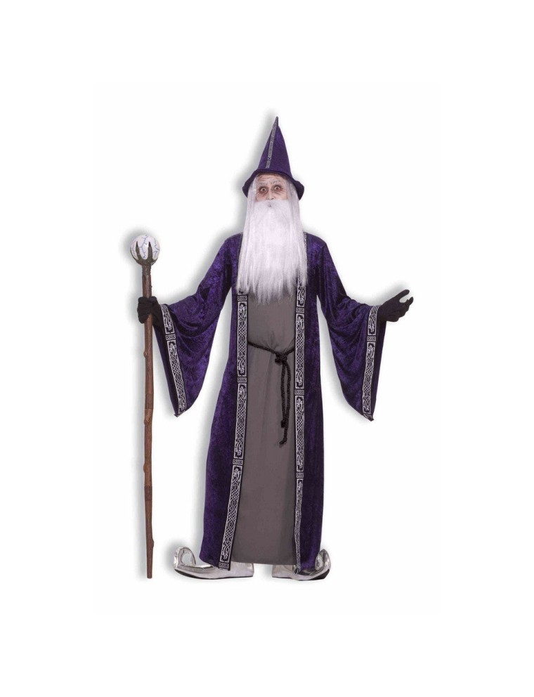 Value Edition COSTUME de SORCIER Adulte - Violet