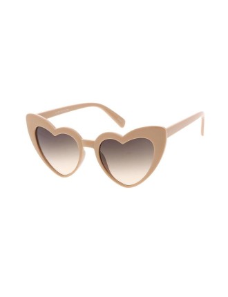 Value Edition Grandes lunettes pour femme avec monture en forme de coeur