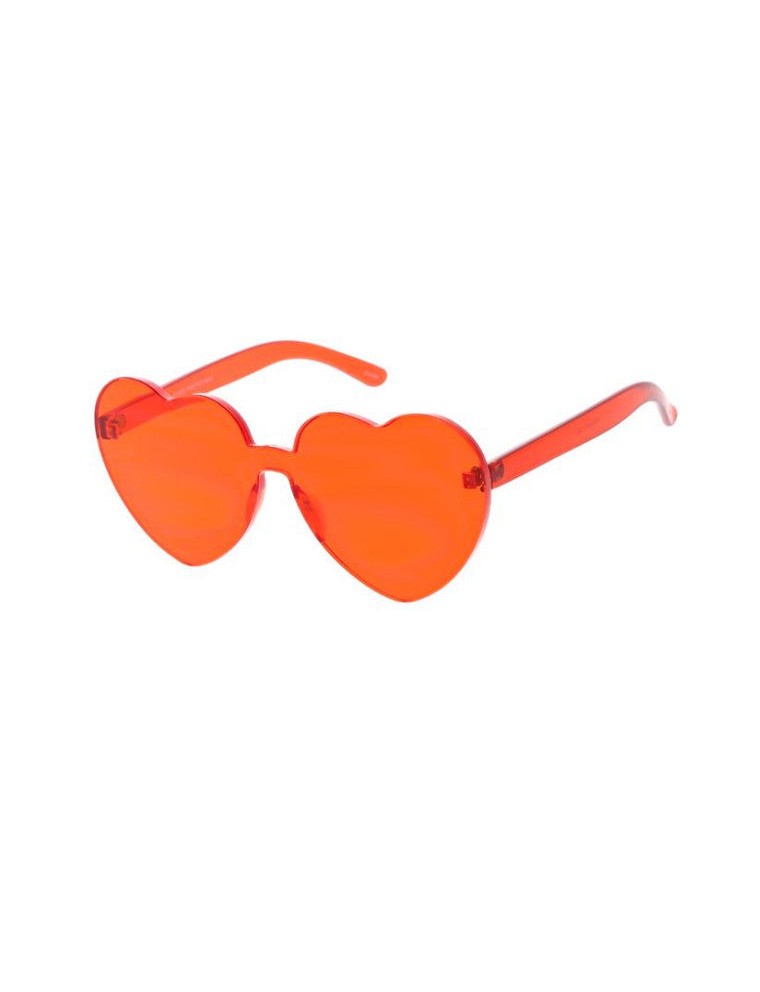 Value Edition Lunettes en forme de coeur en plastique - Assorti