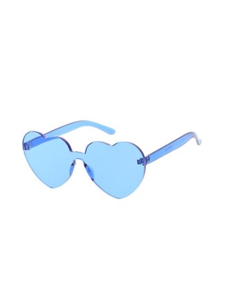 Value Edition Lunettes en forme de coeur en plastique - Assorti